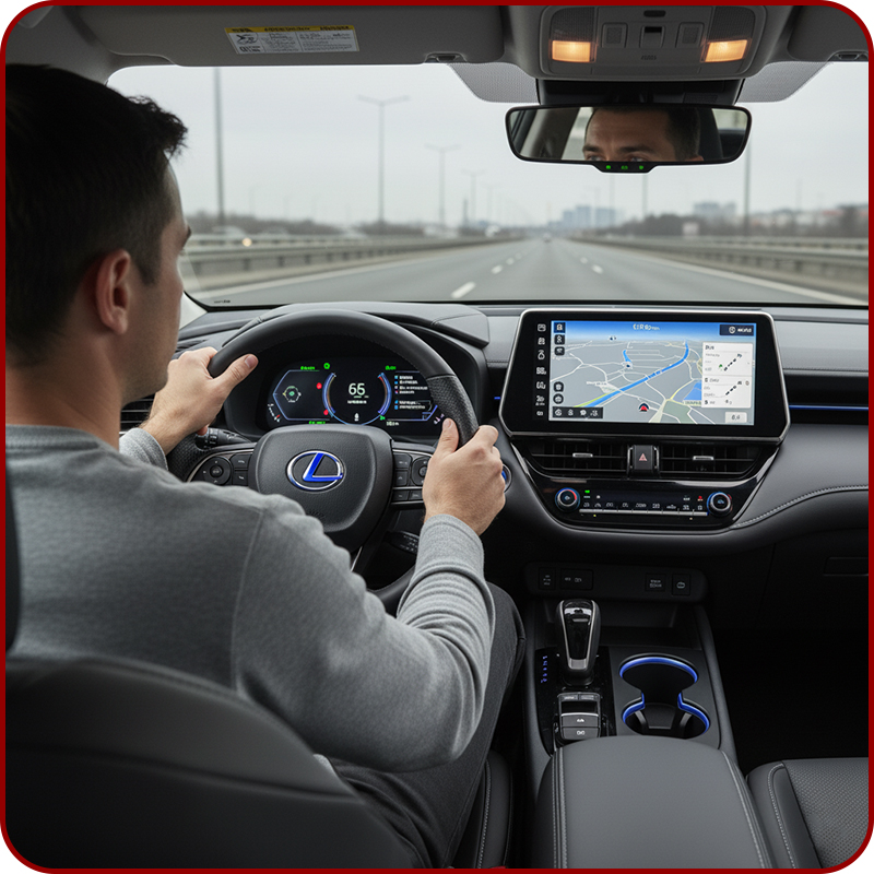 داشبورد خودرو هیبرید