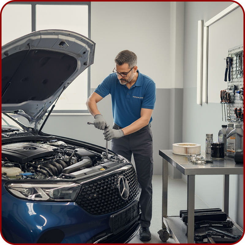 سرویس دوره‌ای قطعات