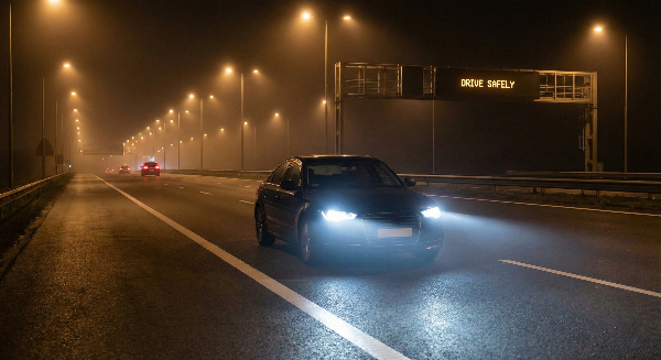 رانندگی ایمن در شب