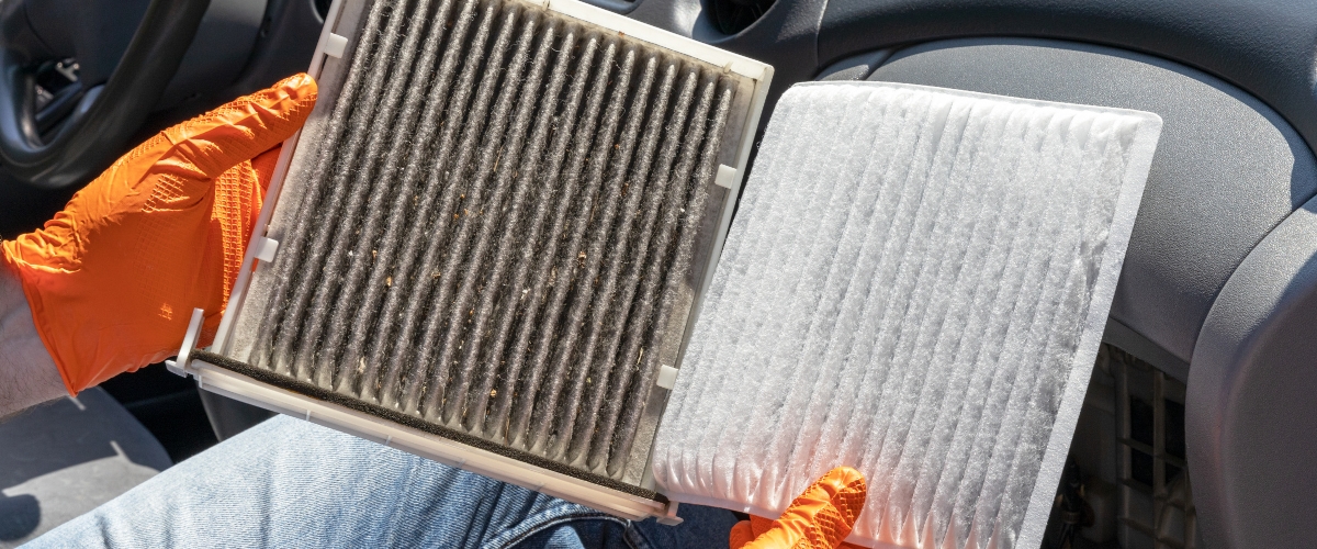 فیلتر هوای تمیز در مقابل فیلتر هوای کثیف