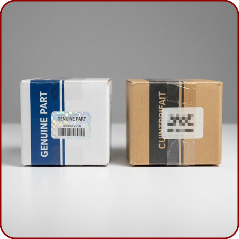 قطعه تقلبی و اصل