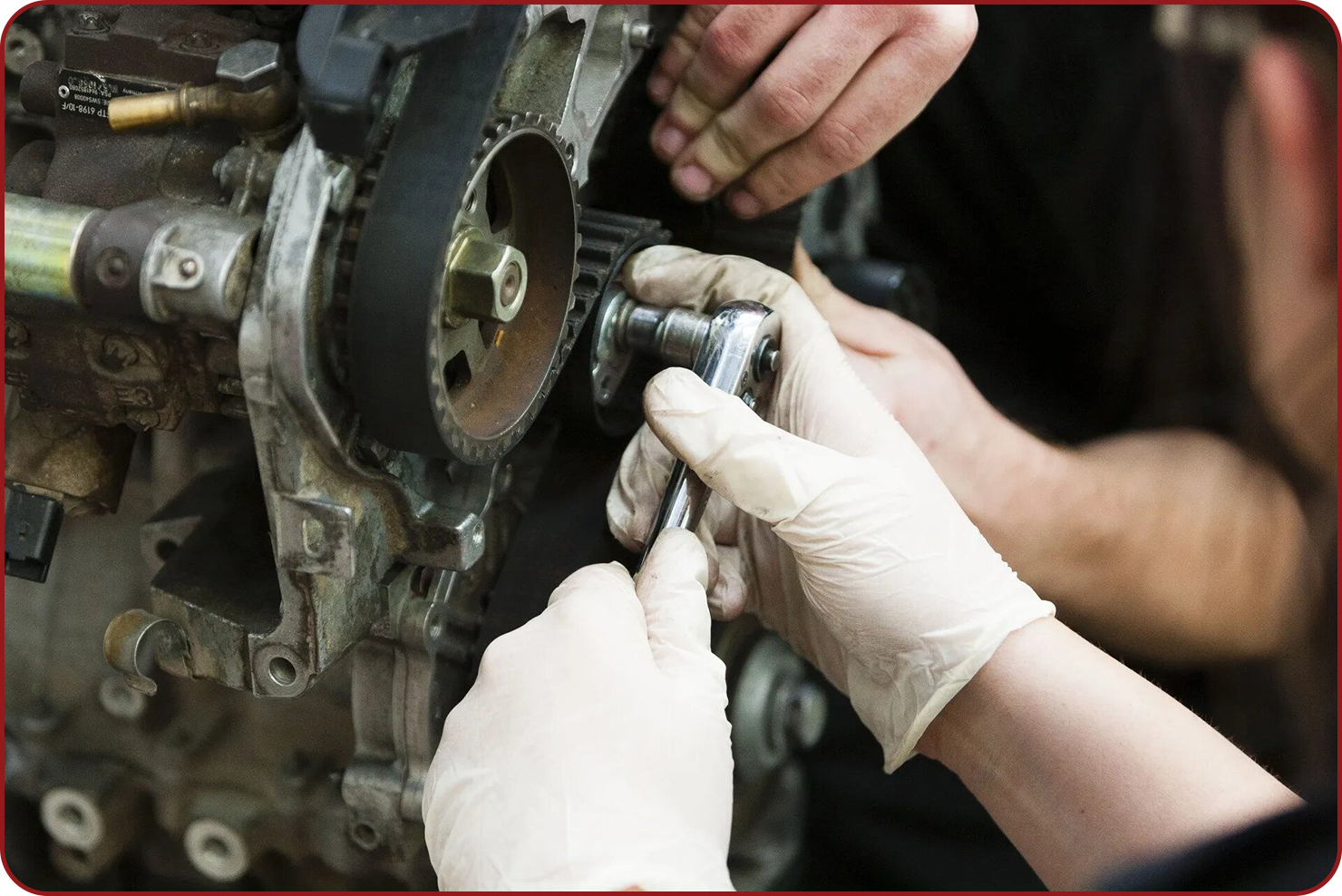 نصب و تایم گیری تسمه تایم