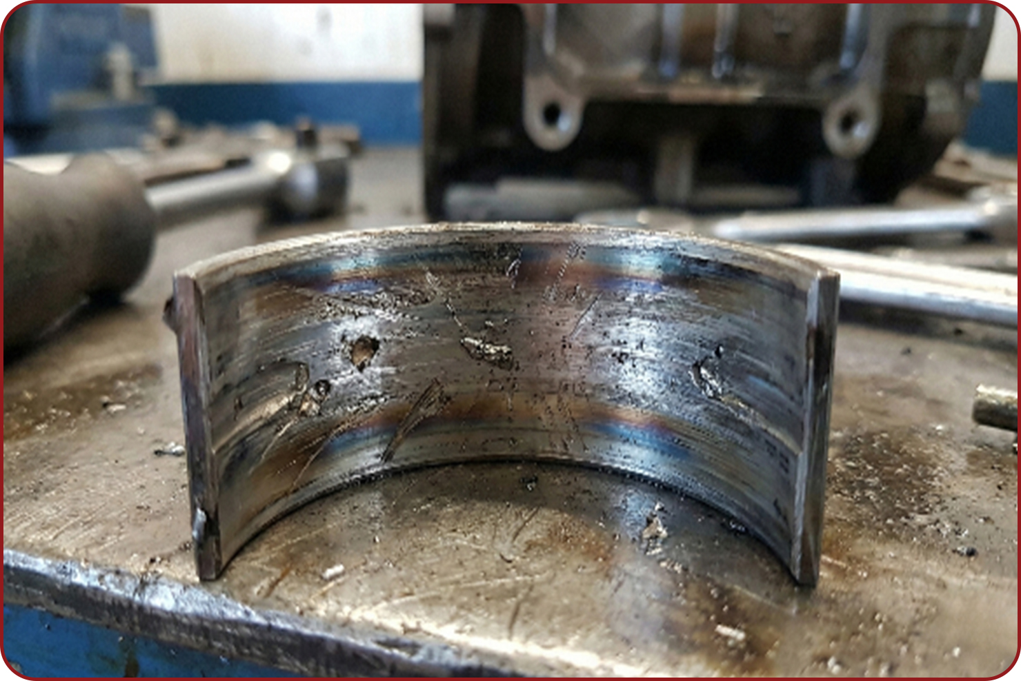 یاتاقان آسیب دیده