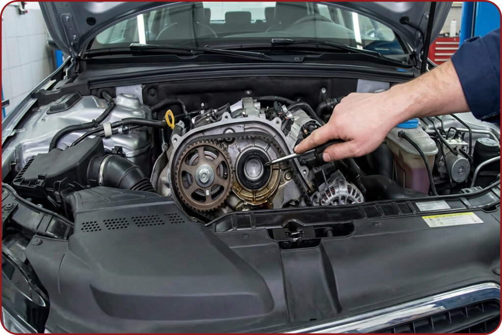 محل قرار گیری کاسه نمد