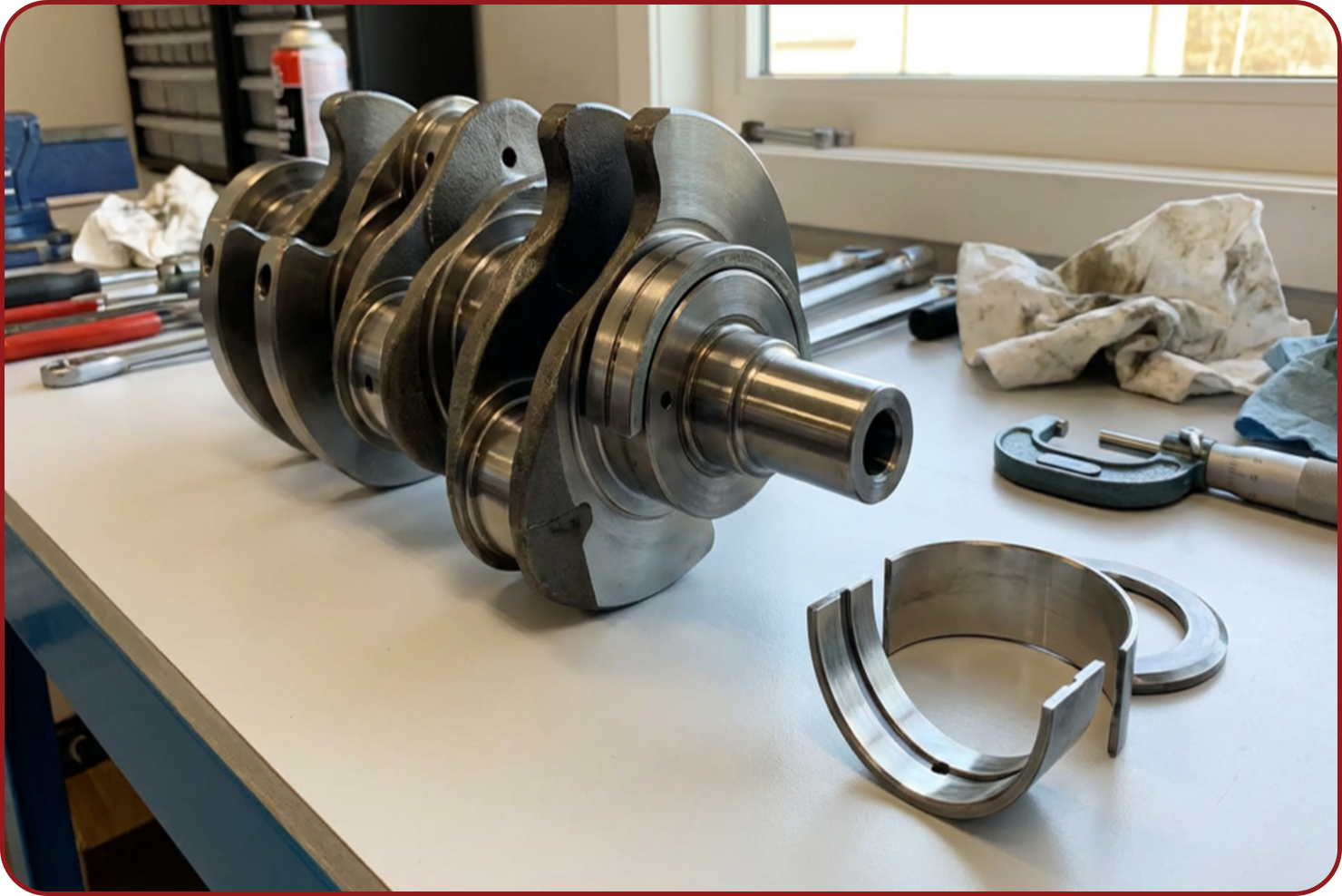 یاتاقان و میل لنگ