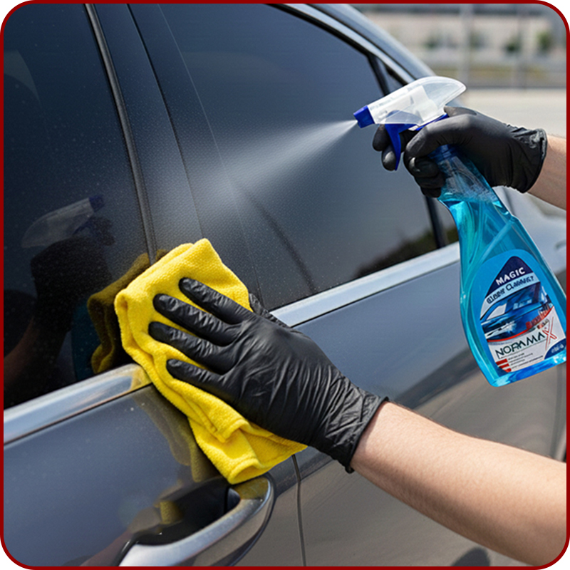 اسپری شیشه پاک کن نورامکس