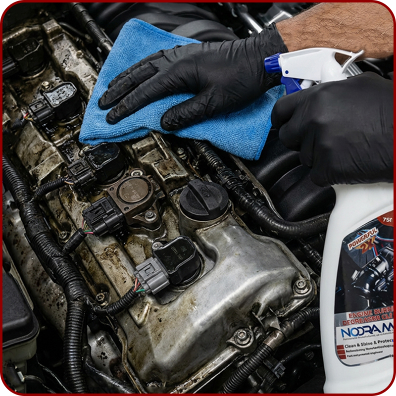 تمیز کردن موتور