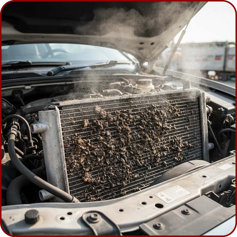 گرفتگی رادیاتور